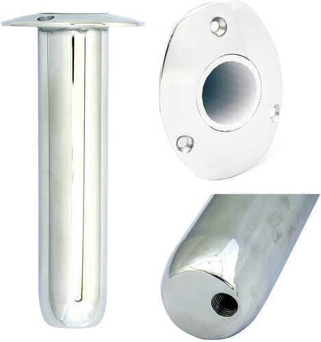 Tigress Oval Head Closed Base Rod Holder - 15° - 9"