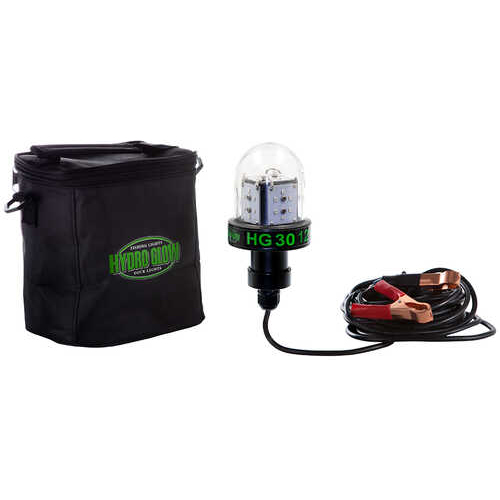 Hydro Glow HG30 30W/12V Deep Water LED Fish Light - Green Globe Style