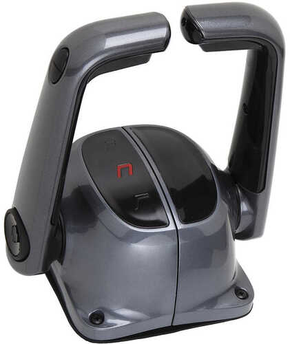 Uflex&nbsp;Twin Lever Top Mount Control w/Neutral Lock &amp; Trim Switch - Black