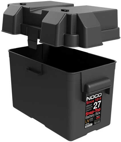 NOCO Group 27 Snap-Top Battery Box - Black