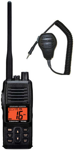Standard Horizon HX380 VHF w/FREE MH-73A4B Microphone