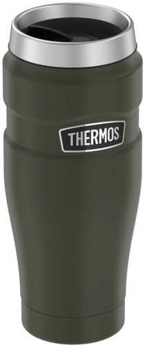 Thermos Stainless King&trade; Vacuum Insulated Steel Travel Tumbler - 16oz Matte Army Green