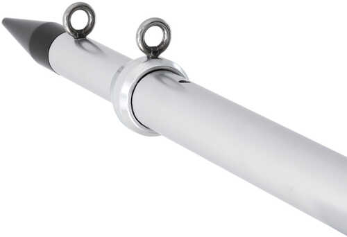 Tigress XD Telescoping Aluminum Center Rigger Pole - 8' - Silver