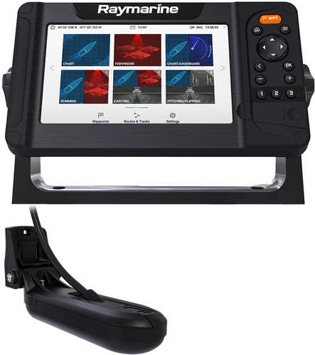 Raymarine Element&trade; 7 HV Combo w/HV-100 Transducer &amp; LNC2 Chart w/Fishing Hot Spots