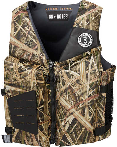 Mustang Survival Rev Young Adult Foam Vest Camo 90 Plus LBS