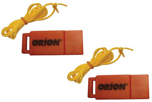 Orion Safety Whistle w/Lanyards - 2-Pack