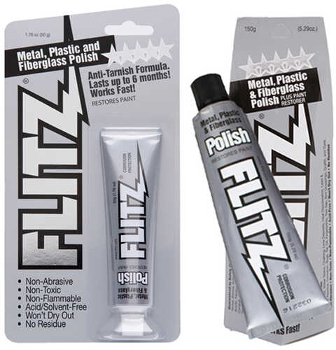 Flitz Polish Paste 5.29oz Boxed Tube w/1.76oz