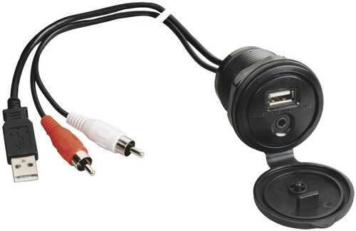 JENSEN USB Interface &amp; 1/8" Auxiliary Input Jack - 1&#39;