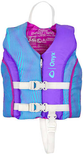 Onyx Shoal All Adventure Child Paddle &amp; Water Sports Life Jacket - Purple