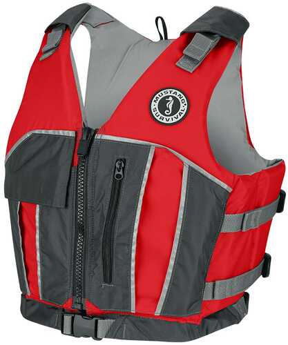 Mustang Reflex Foam Vest - Red/grey - Xl/xxl