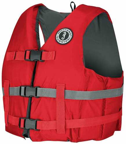 Mustang Livery Foam Vest - Red -  medium/large