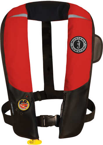 Mustang Pilot 38 Manual Inflatable PFD - Red/Black