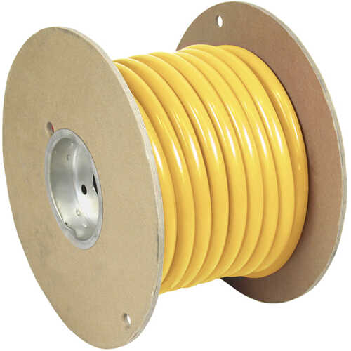 Pacer Yellow 4 Awg Battery Cable - 25'