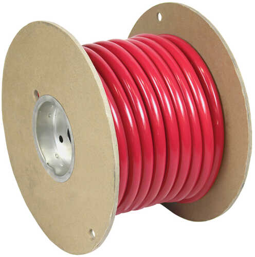 Pacer Red 4 Awg Battery Cable - 50'