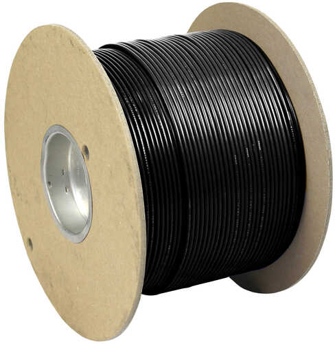 Pacer Black 18 Awg Primary Wire - 1,000&#39;