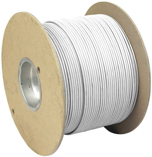 Pacer White 18 Awg Primary Wire - 1,000&#39;