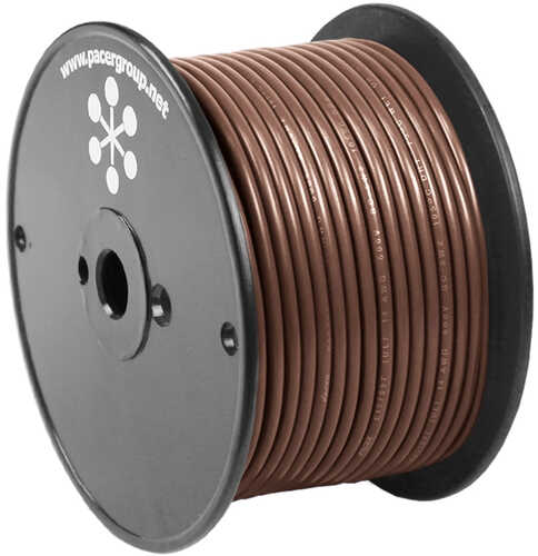 Pacer Brown 16 Awg Primary Wire - 100'