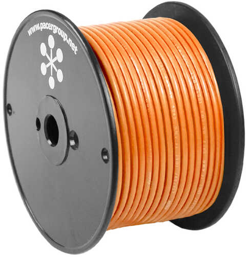 Pacer Orange 12 Awg Primary Wire - 100'