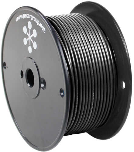 Pacer Black 12 Awg Primary Wire - 250'
