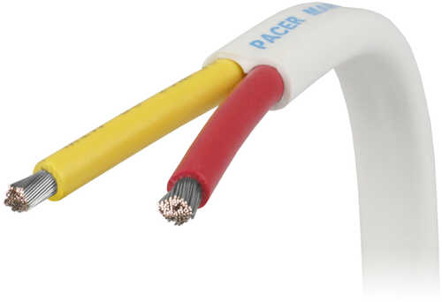 Pacer 16/2 Awg Safety Duplex Cable - Red/yellow - 100'