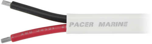 Pacer 18/2 Awg Duplex Cable - Red/black - 100'