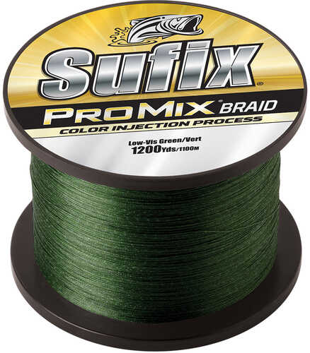 Sufix Promix&reg; Braid - 30lb - Low-vis Green - 1200 Yds