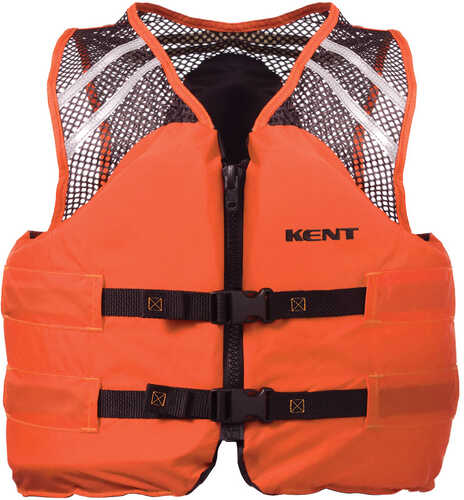 Kent Mesh Classic Commercial Vest - Large - Orange