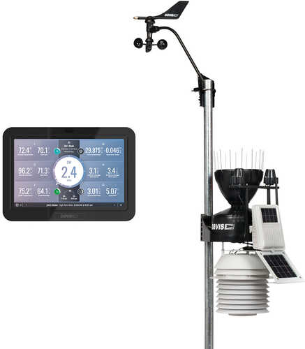 Davis Vantage Pro2 Wireless Weather Station w/WeatherLink Console, 24hr Fan Aspirated Radiation Shield, UV &amp; Solar S