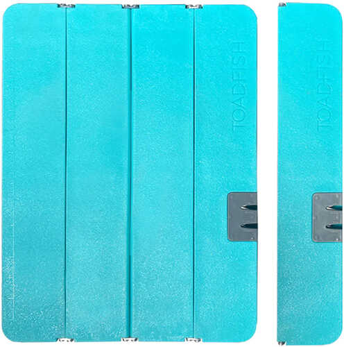 Toadfish XL Stowaway Folding Cutting Board w/Built-In Knife Sharpener - Teal