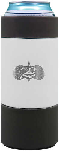 Toadfish Non-Tipping 16oz Can Cooler - White