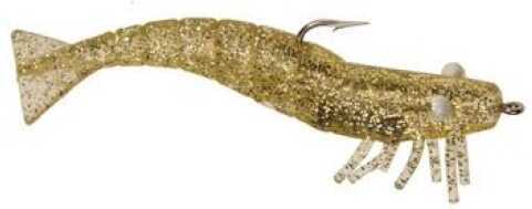 Doa Shrimp 3Pk 1/4 3-1/2 Natural/Gold Glitter Md#: FSH-3-3P-313