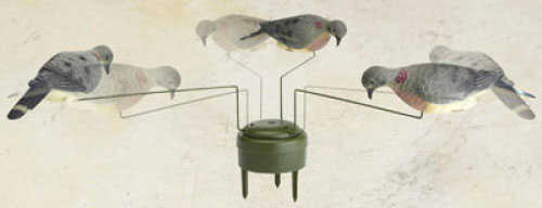 Edge Triple Play Motion Doves Center Stake To Add Another Decoy - Base Motor rotates 3 Decoys Around twistin