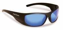 Flying Fisherman Sunglasses Cape Horn Black-Smoke Blue Mirror Md#: 7738Bs