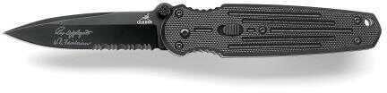 Gerber Spear Point Folder Knife With Black G10 Handle Md: 01967