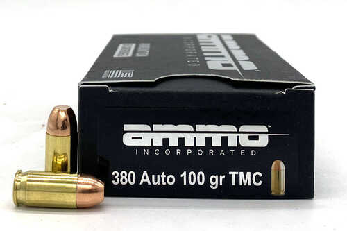 Ammo Inc 380 Auto 100 Gr Tmc 50/bx