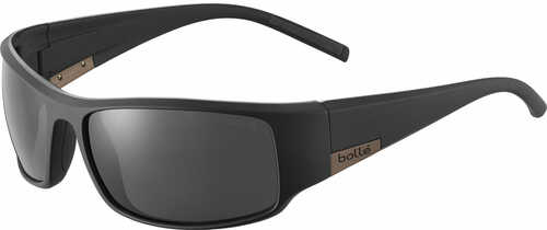 Bolle Outdoor King Matte Black Lens Hd Polarized Tns