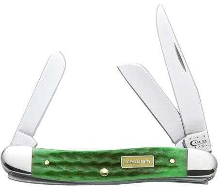 CASE XX John Deere Green Bone Medium Stockman Stainless Knife