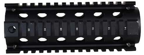 GMG - Global Military Gear Quad Rail AR-15/M4 W/4 Covers Alum