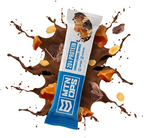 MTN OPS Protein BAR Conquer Carmel Crunch 10/Bx