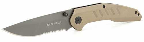 Sheffield Cruiser Antietam 3.5in Drop Fold Knife