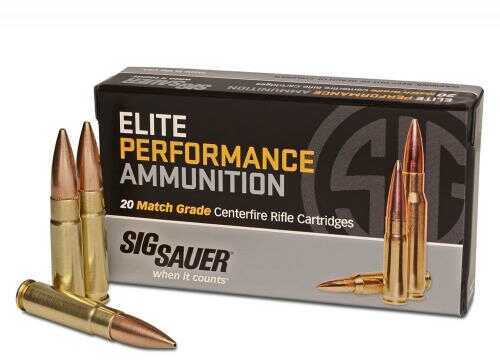 300 AAC Blackout 125 Grain Hollow Point 20 Rounds Sig Sauer Ammunition