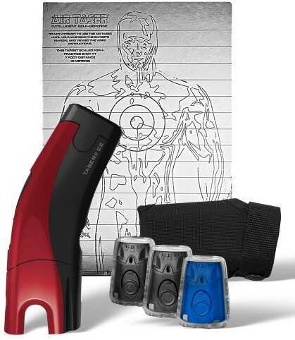 Taser International C2 Gold Kit 2 Live/1 Train Red