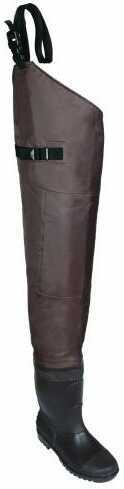 Allen Black River Hip Wader Brown Size 9