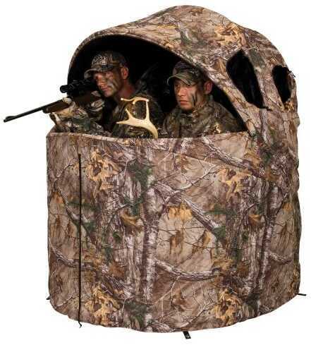 Ameristep Deluxe 2 Person Tent Chair Blind, Realtree Xtra