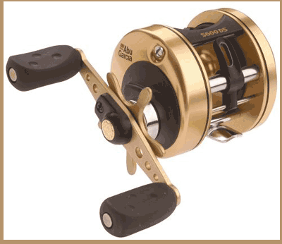 Abu Garcia Ambassadeur D6 Baitcast Round Reel 6 Ball-Bearing Gear Ratio 6.3:1 Capacity 12/205