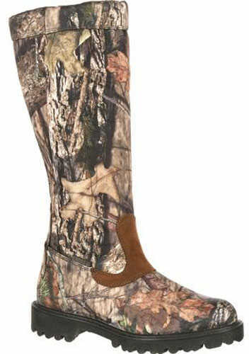 Rocky 15" Country Snake Boot With Mossy Oak Break Up