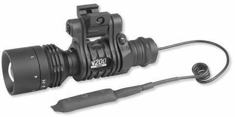 Viridian V200 Manual Zoom Light Green LED 300 Yard Range With 3 Mounts And Pressure Switch