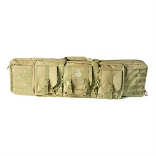 RUKX Gear Tactical Double Gun Tan 600D Polyester 37"