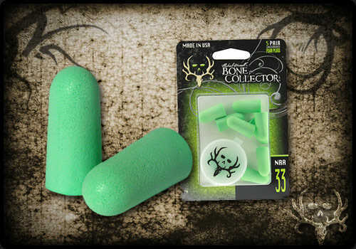 Radians Bone Collector Cord Ear Plugs 2 Pair With Case