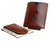 Browning Buckmark Money Clip Leather With Magnetic Closure